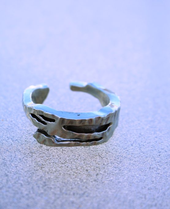 Hammered Island Ring